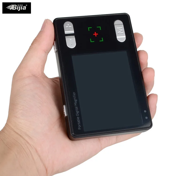 BIJIA Portable 3.5inch Digital Magnifier Handheld HD Video Magnifier for Low Vision