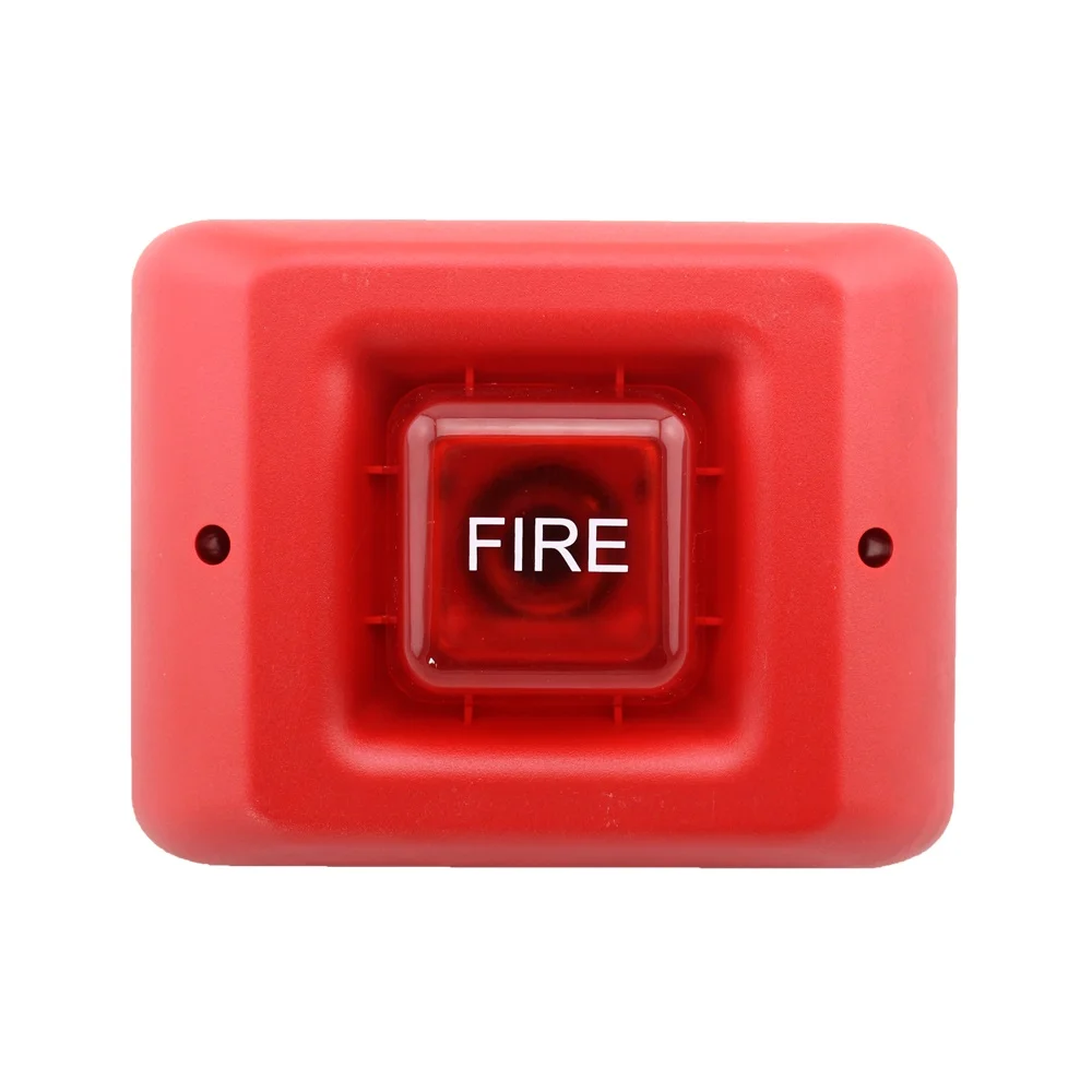 9-35V Wired Alarm Strobe sounds Siren  Emergency Caution Warning Light electronic led siren