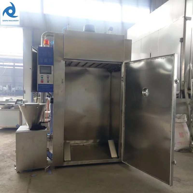 Electric Heating Sausage Meat Smoker Roaster Oven Fish Smoking Machine Price