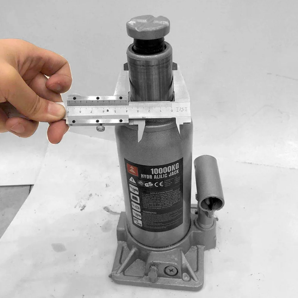 2022 New Arrival 4 Ton Hydr Alilic Vertical Hydraulic Jack Silver Quick Lasting Crane Machine Stand Bottle Hilift Jack Vehicle