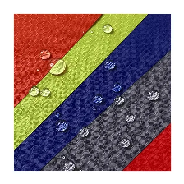 200D polyester ripstop oxford fabric with waterproof and breathable PU coating