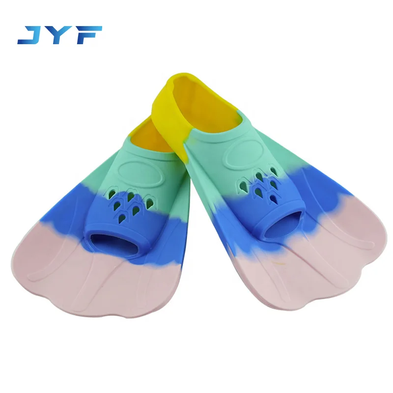 Хорошие продажи Индивидуальный бренд JYF лучшие безопасные плавники для подводного плавания силиконовые водных видов спорта