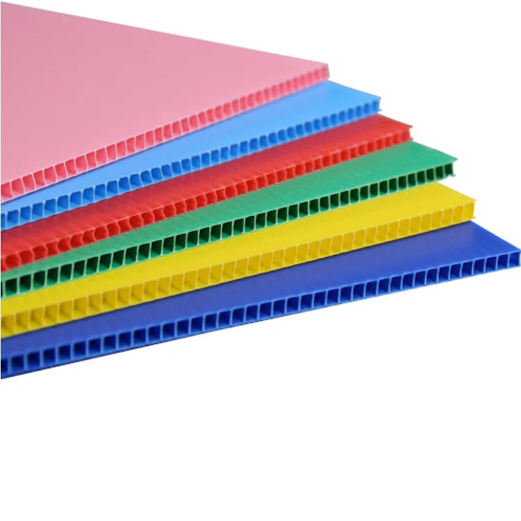 4x8 sheet plastic sheet corflute pp hollow board coroplast sheet for signage