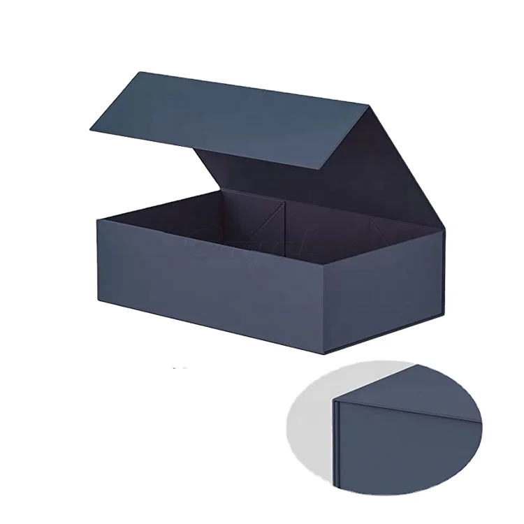 Custom Magnet magnetic luxury packaging folding paper gift box for business