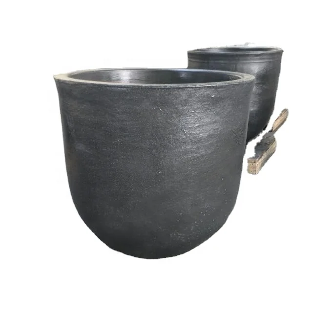 High Quality High Temperature Resistance Gold Melting 1kg 2kg 3kg Polished Graphite Crucible