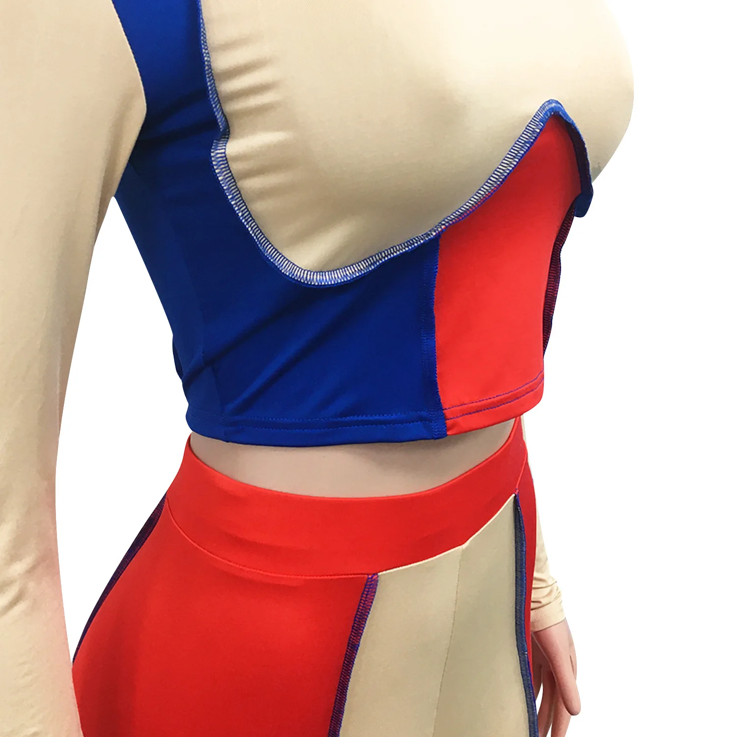 High Quality Two Piece Set Pant Set Womens Clothing Women Long Sleeve Legging Set Outfit