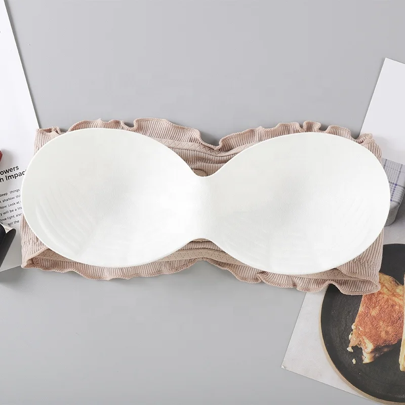 
Strapless Padded Seamless Sexy Push Up Free Size Bandeau Tube Top Bra For Women 