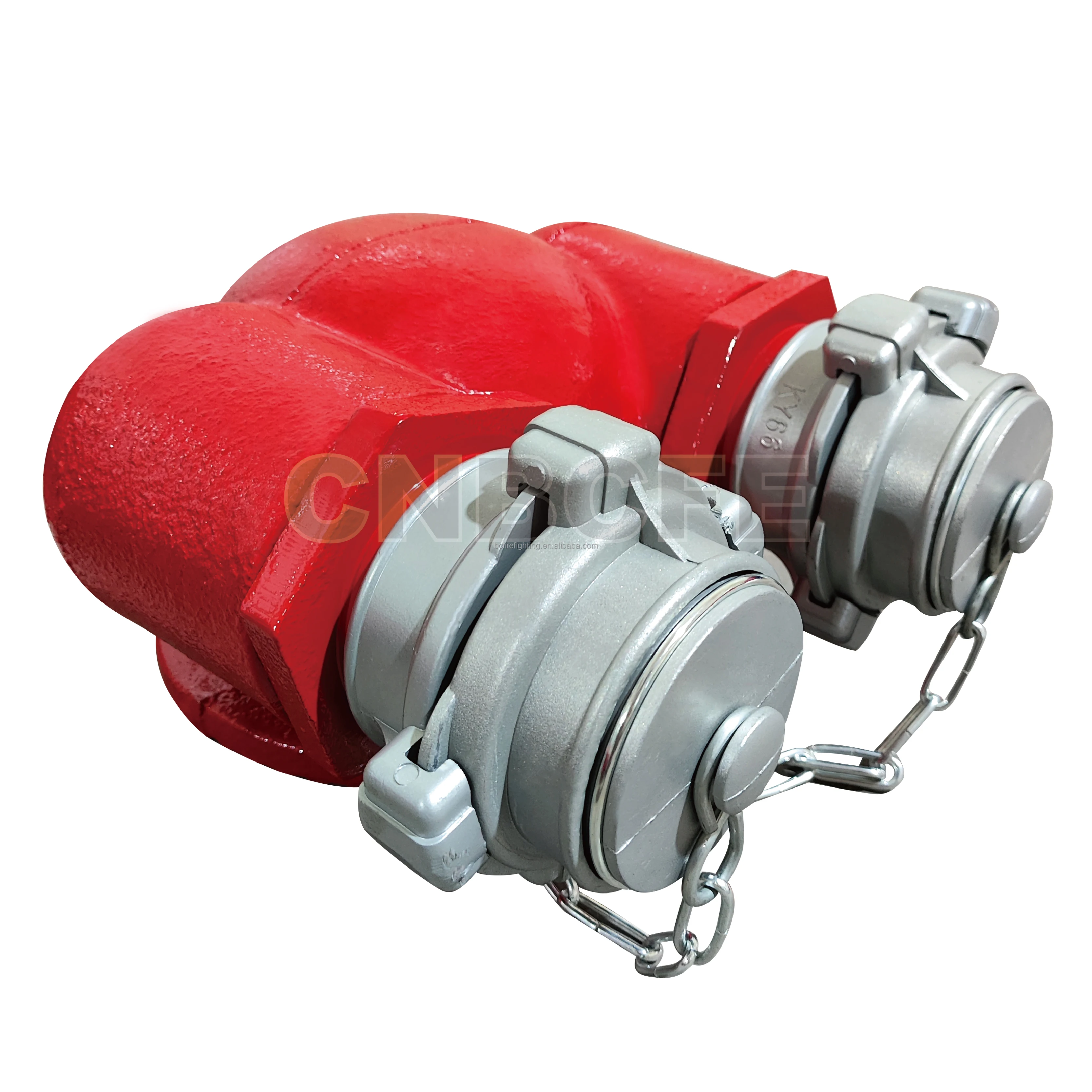 2024 Baichuan  2.5 Inch SCBA Style Vietnam Throat to Receive Water Fire Pump Connector for fire fighting system