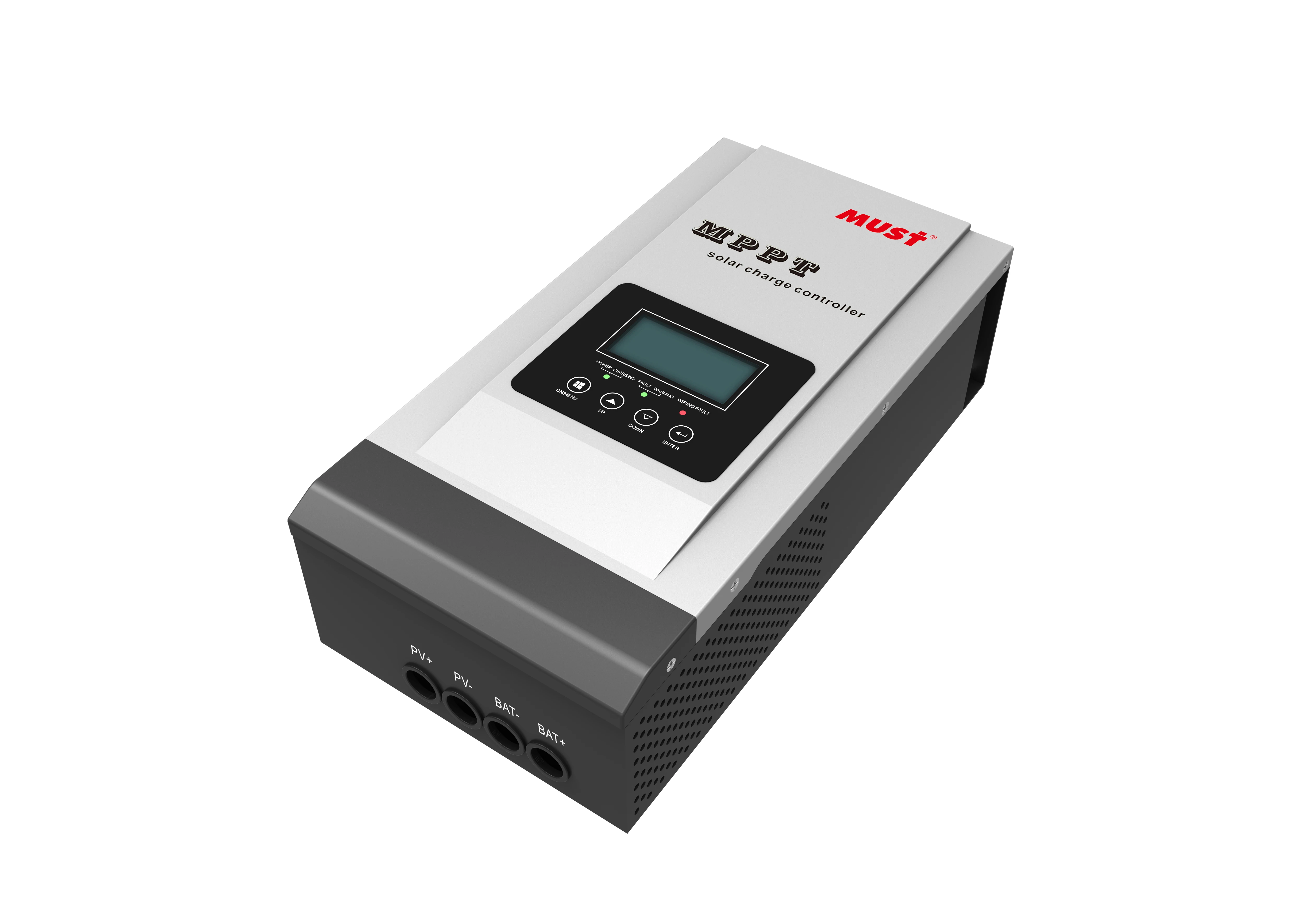 Must 20A 40A 60A 80A 100A mppt solar charger controller for solar energy system use high frequency off grid solar inverter