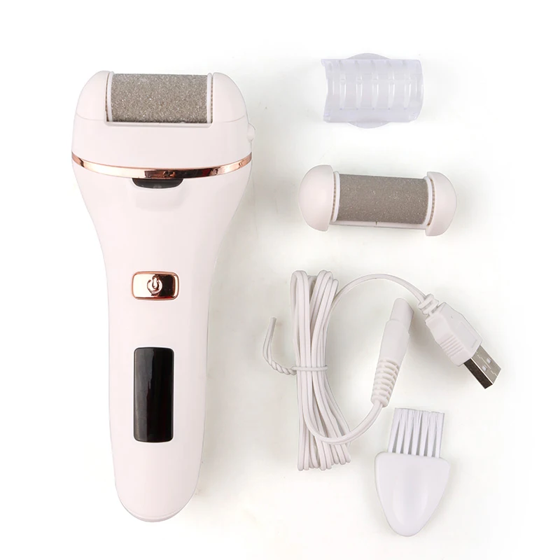 New Style High Profit Margin Item Electric Pedicure Foot Callus Remover with Flashlight