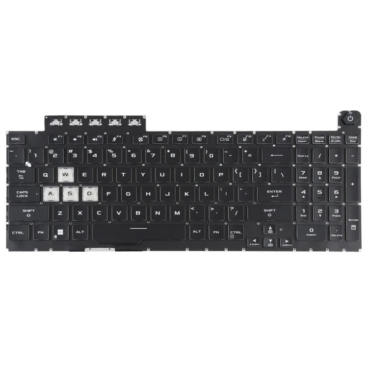 Wholesale Dropshipping For Asus TUF Gaming F15 FX506 FA506 US Version Keyboard with Backlight