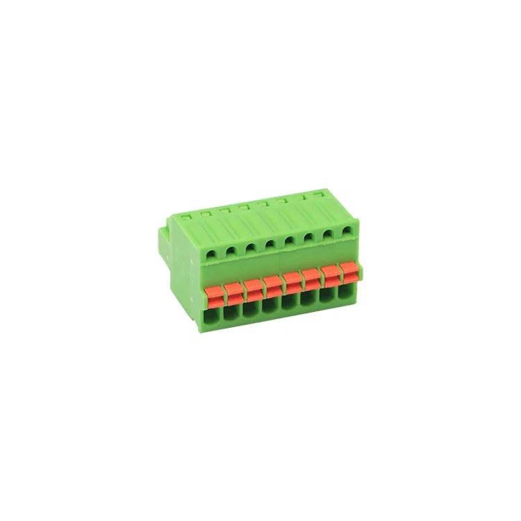 High Quality WANLINK  pitch 2.5mm PCB Front Pluggable spring terminal block connector