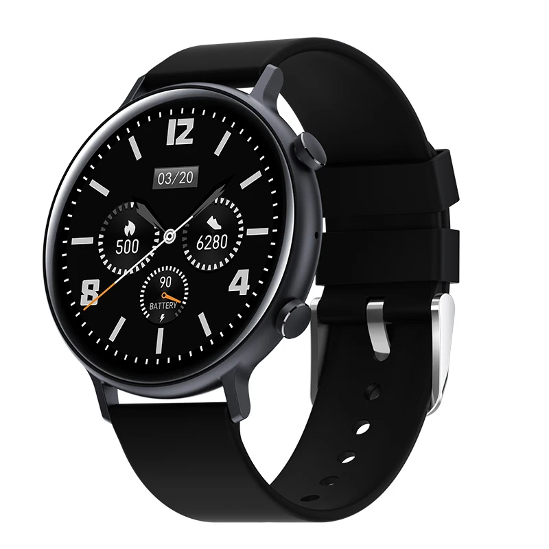 HD BT Call Music 1.28 Inch Round Full Touch Screen Life  Fashion Smart Watch GW33 Pro Smartwatch For Women Fitness Tracker IP68