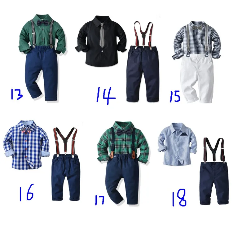 Suits for Baby Boy Costume Cotton Boys Suits Single Breasted Kids Blazers Boys Suits Set Formal Wedding Wear Children Clothing