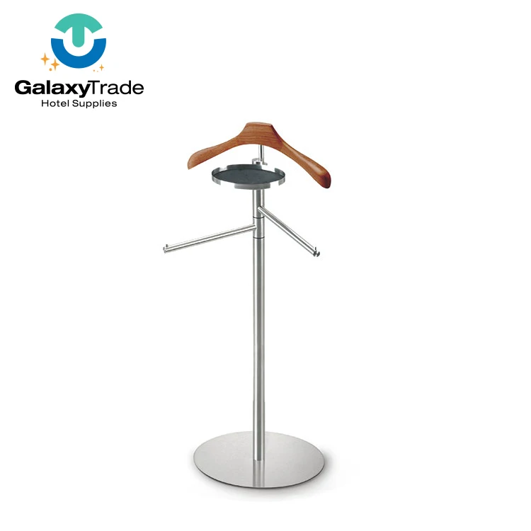 Wholesale Cheap Prices 2 Piece Set Premium Wooden Clothes Hanger With Clip