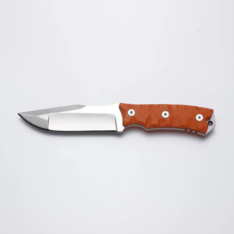 Охотничий нож Kampfmesser из высокоуглеродистой стали с фиксированным лезвием и рукояткой D2 для мужчин