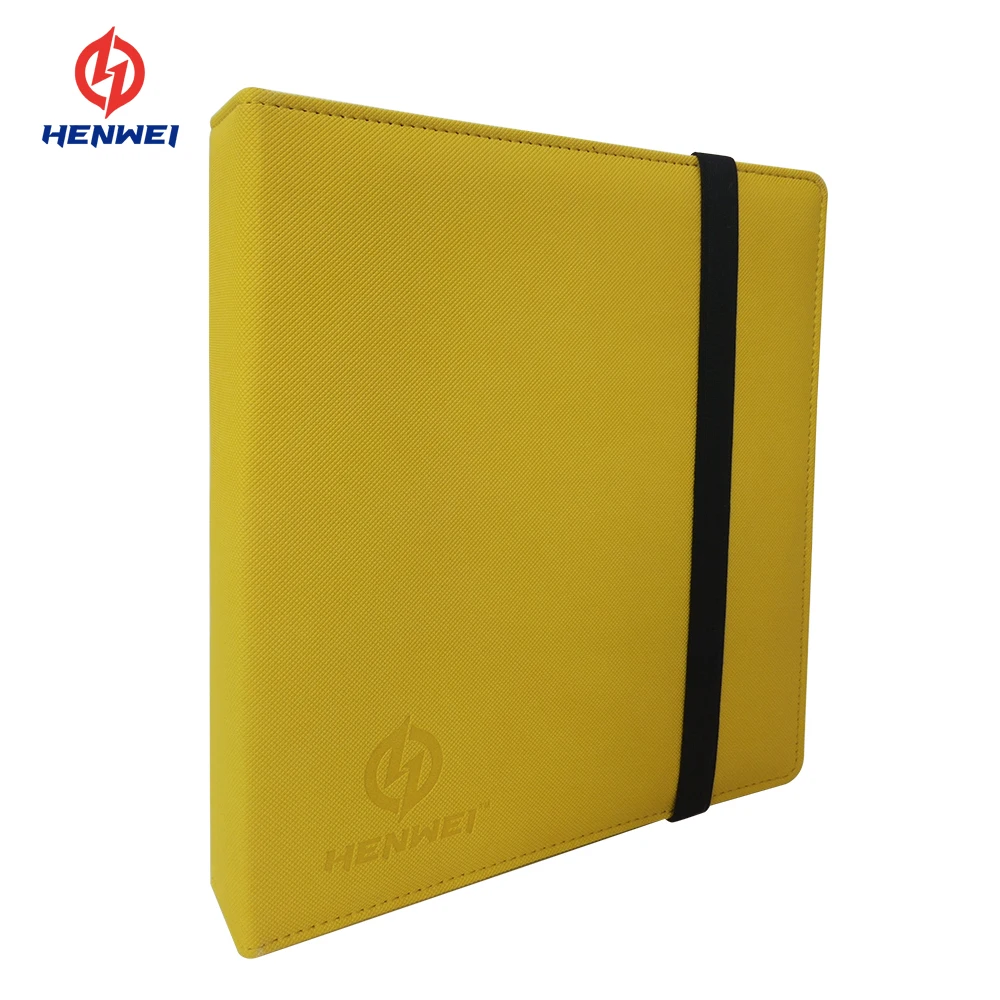 Leather Cover Stationery Folders Custom A4 Size Protective 2 Ring Binder