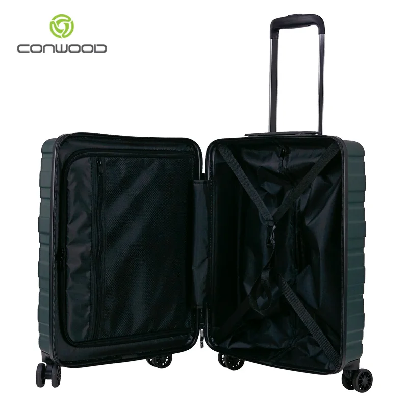 2022 ABS China new design BSCI certificated, REACH standard travel hard suitcase