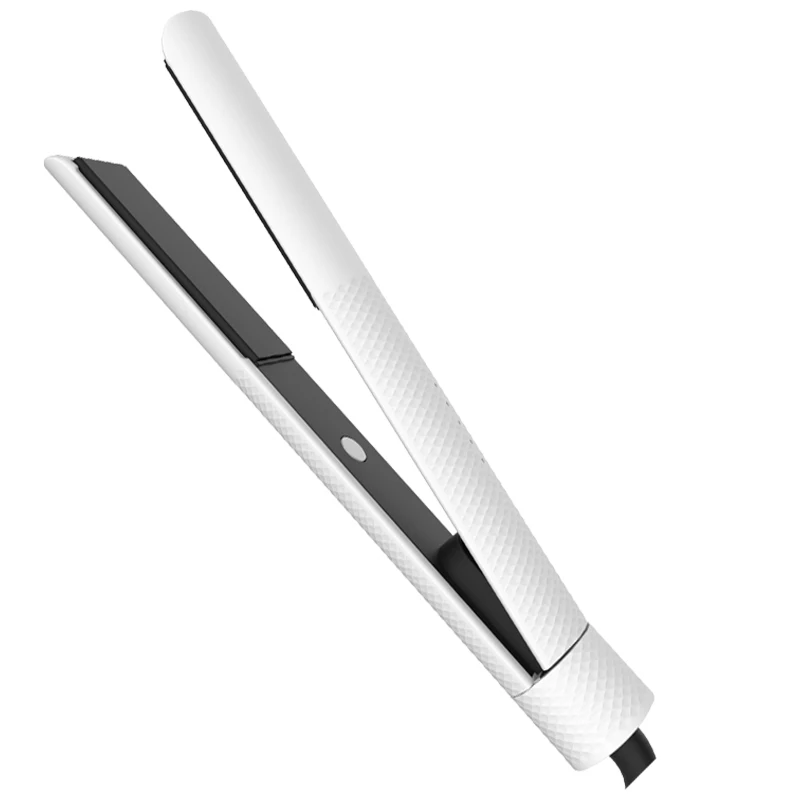 Custom Ceramic Titanium Hair Flat Iron With LOGO Professional Stylist Hot Tool