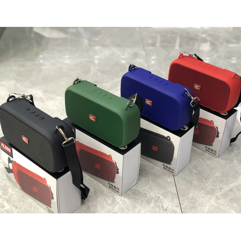 New Amazon hot style FL205 Blue tooths speaker Blue/tooth Wireless Speaker Soundbar Outdoor Handle Bass