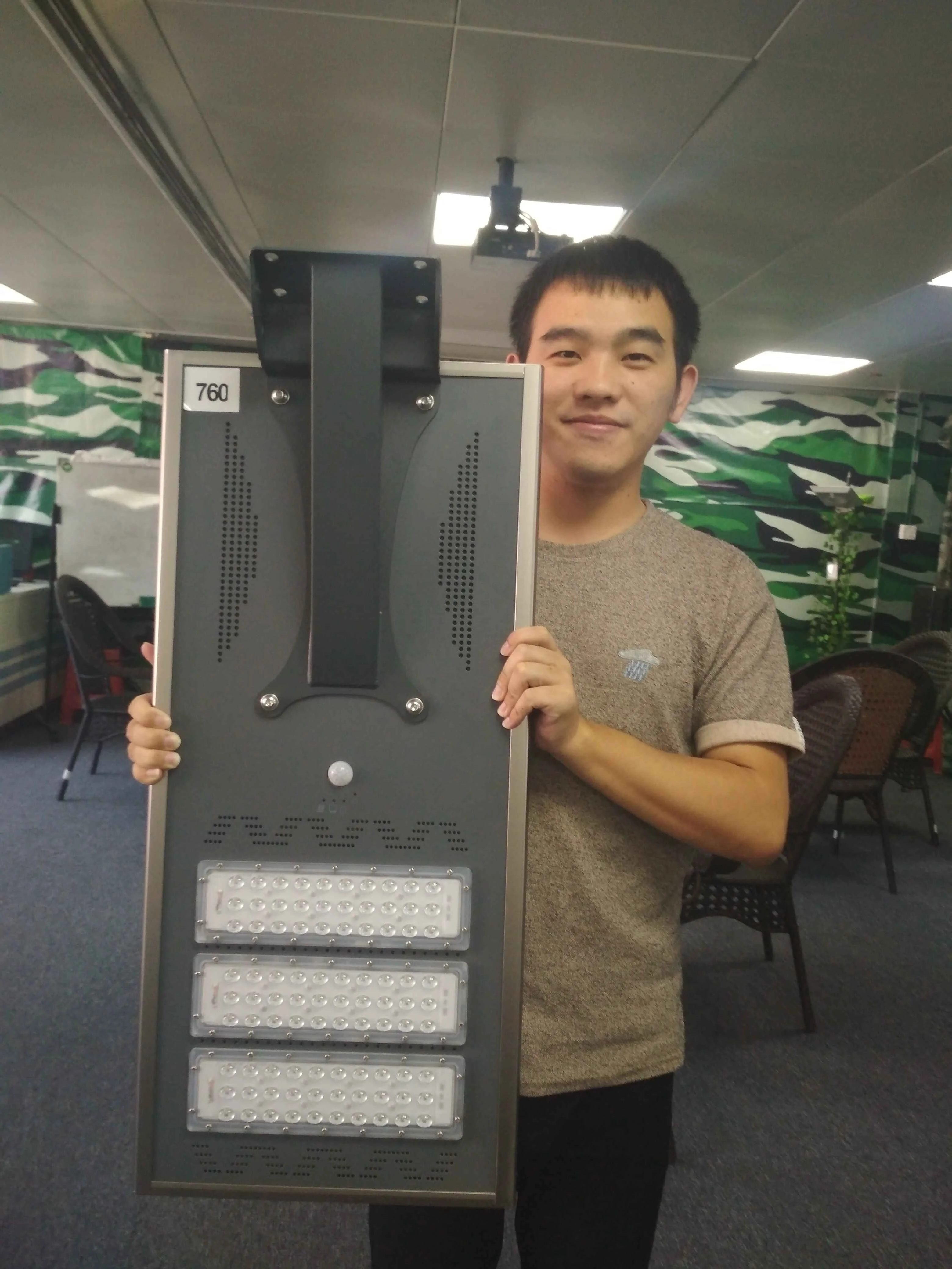 King Kong 760 NEW 60W all in one solar street light high brightness quality solar light