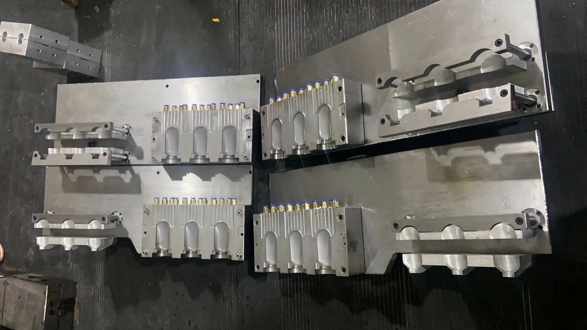 55mm max 2L plastic bottle extruder blow molding machine