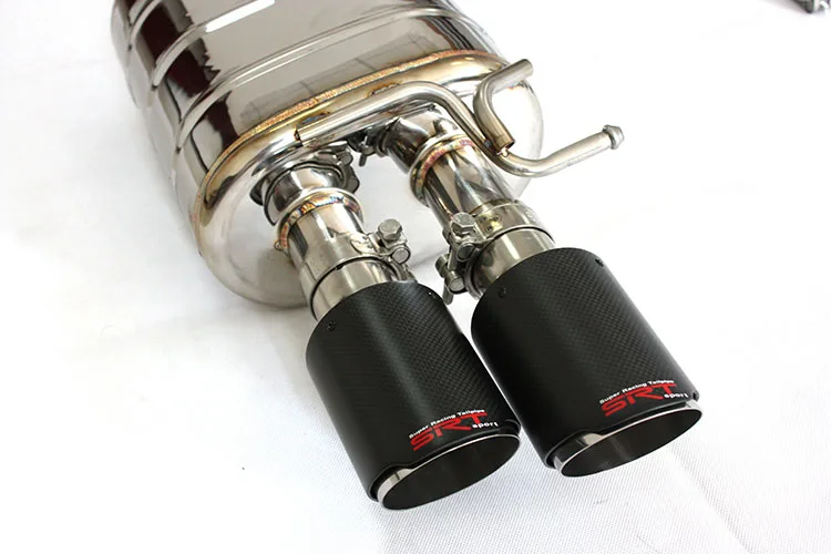 For Audi A6 exhaust 1.8T/2.0T/3.0T/2.5L catback exhaust C6 C7 exhaust with valve
