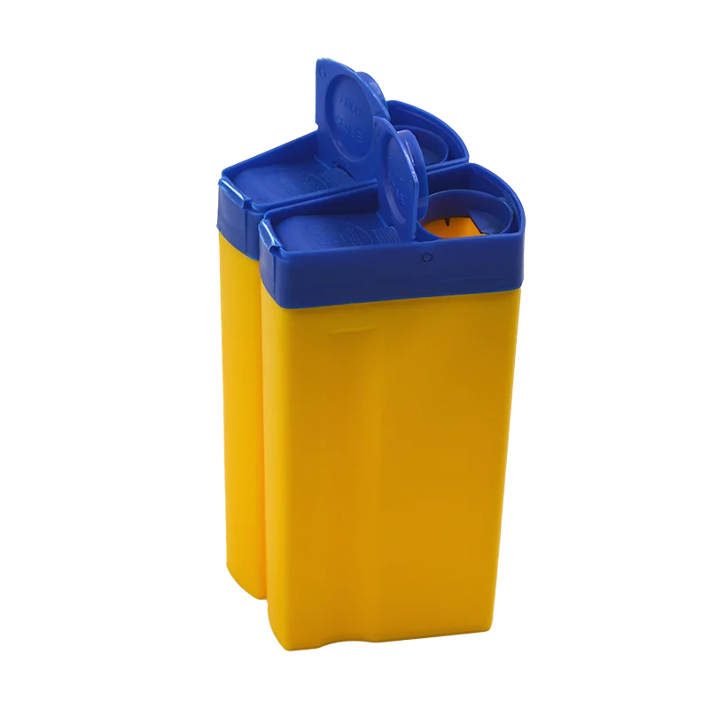 JCMED 0.4 liter sharp container yellow sharp bin terumo branded auto disable syringe  with box