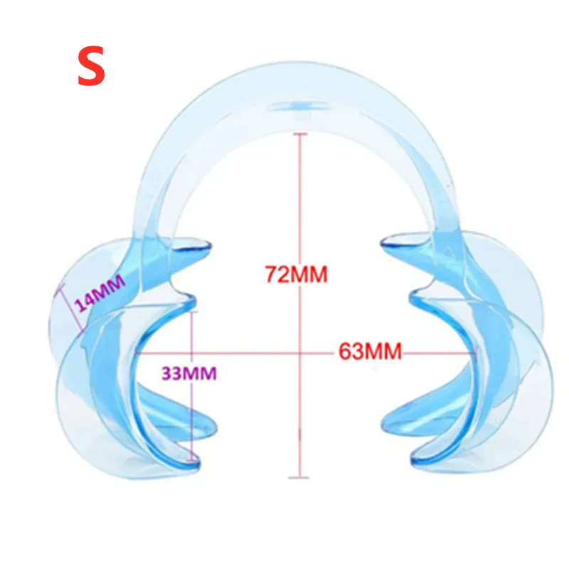 Dental Plastic Mouth Opener Retractors Orthodontic Soft Lip Cheek Disposable Materials