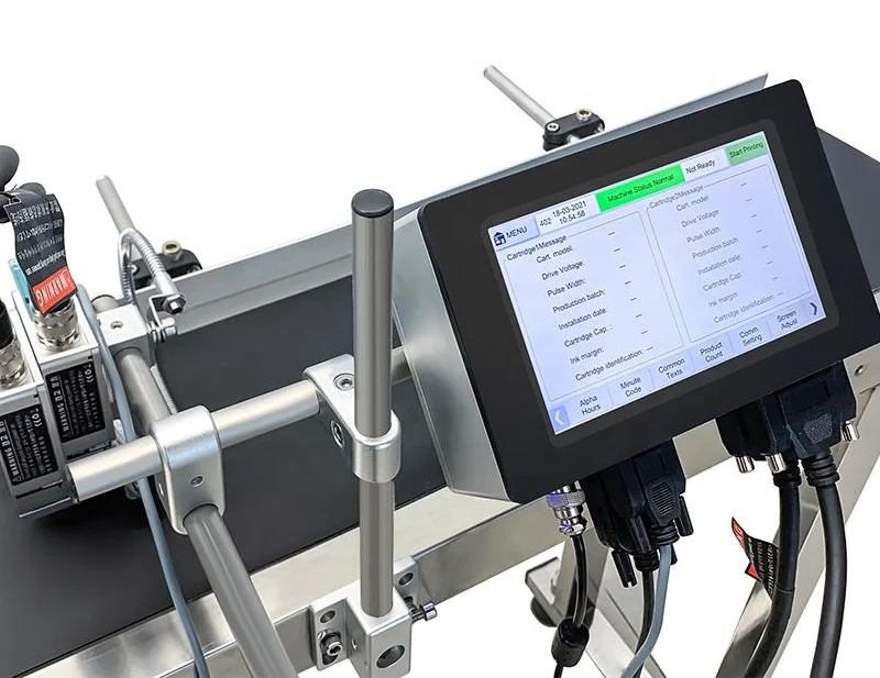 Tij Online Logo Image Number Inkjet Printer Online Printing For Bottle Expiry Date Printing Machine