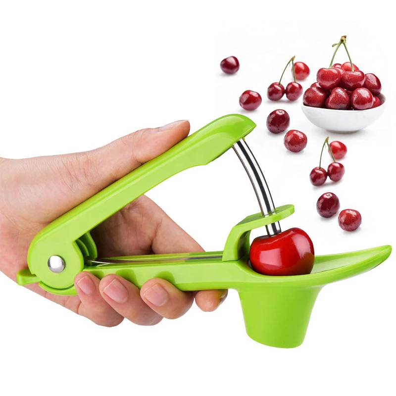Hot sale Cherry Pitter Tool and Olive Pitter Tool High Quality Plastic Portable Manual Fruit Corer Cherry Corer
