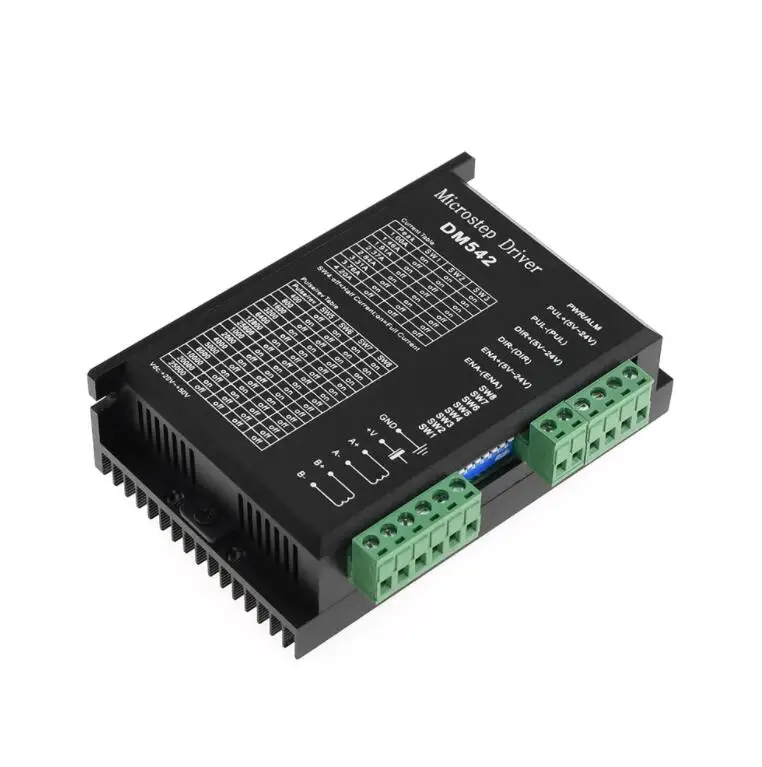 DM542 Драйвер шагового двигателя 2 Фаза 4.2A для 42 57 86 шаговый двигатель 17/23/34 контроллер может заменить
