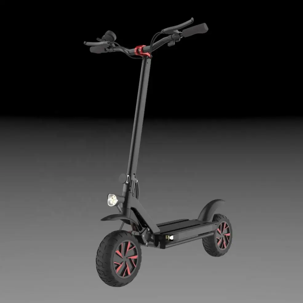 
EcoRider E4-9 Dual Motor Electric Scooter 3600W,Electric Kick Scooter with Double Swing Arm Suspension 