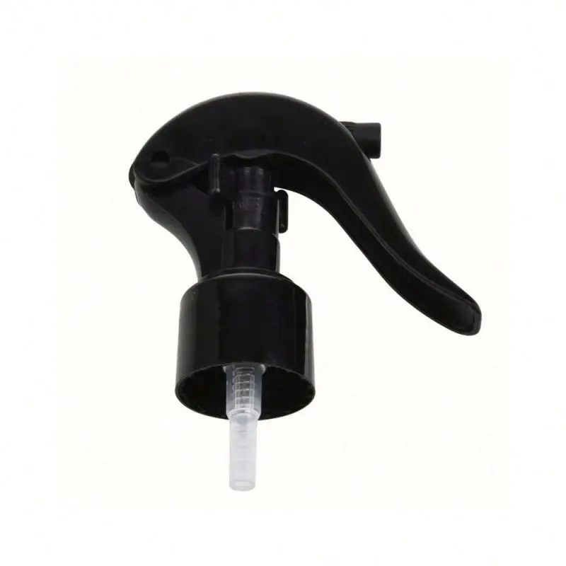 Pump Head Mini Trigger Spray Black for Bottle Bill 20/24/28/ 410 100 Ml Household Plastic Plastic Spout Cap Carton Box Accept