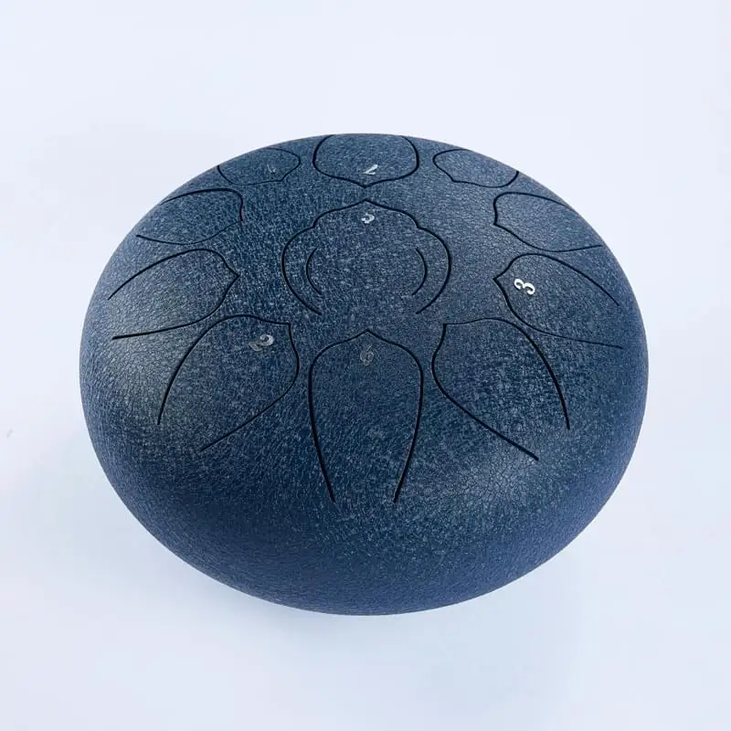 best quartz singing bowl mini steel tongue drum 11 notes percussion instrument with case