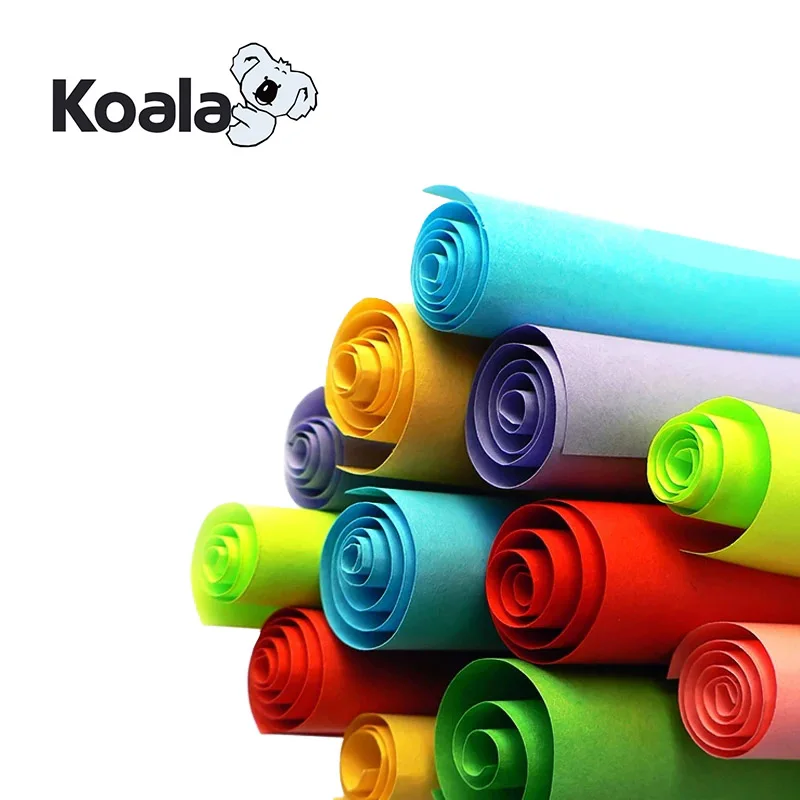 Лазерная легкая цветная фотобумага koala 160 г Размер a4