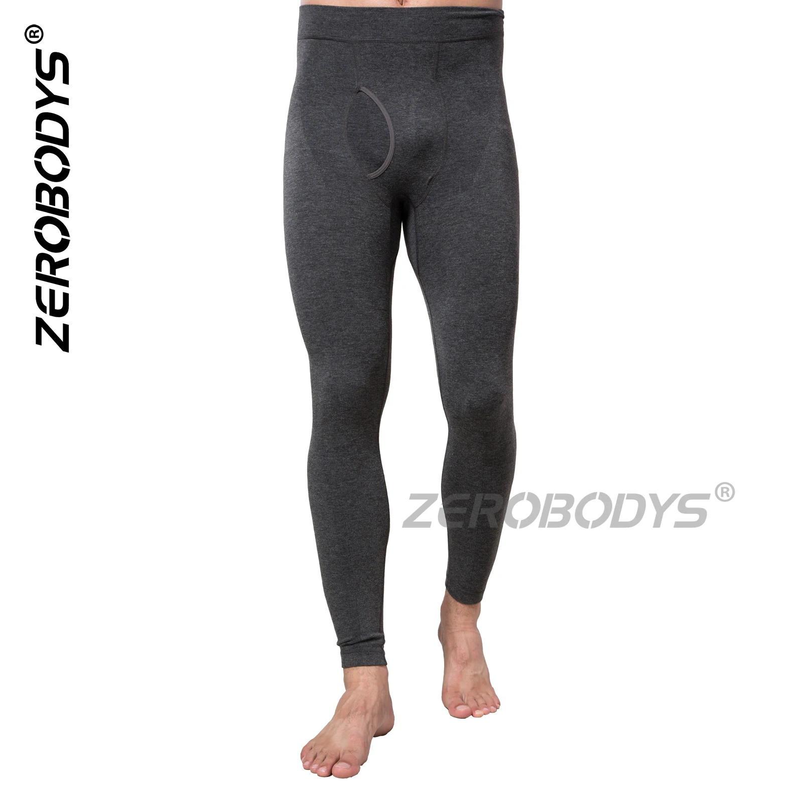 ZEROBODYS W065 Thermal Underwear Seamless HEATMAX Compression Mens Custom Push up Tights Heat Underwear for Man