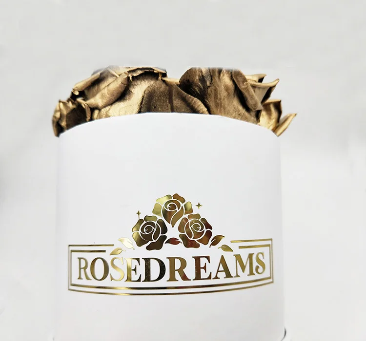 Culinan Unique Low MOQ Customize Box Logo for Preserved Rose