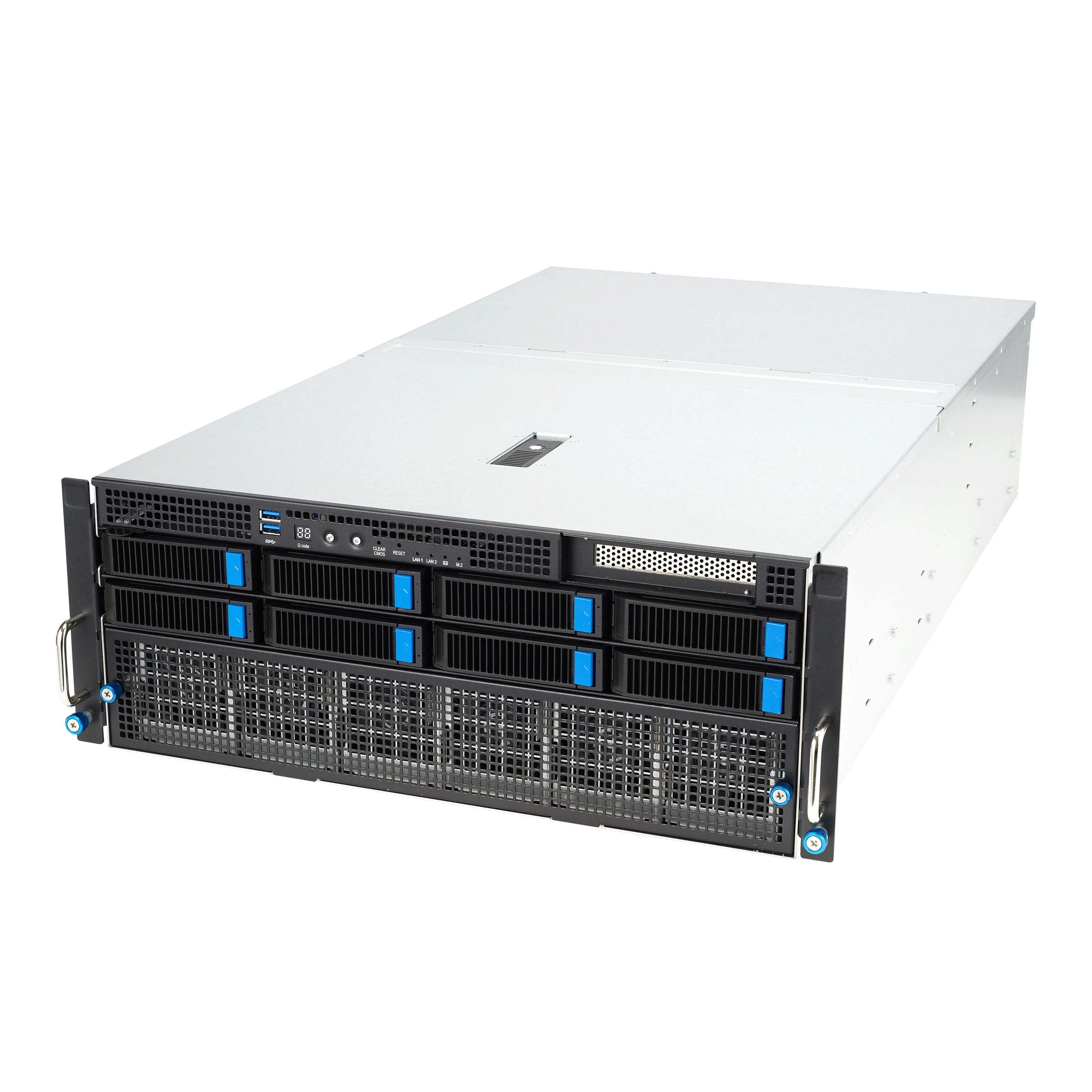 8xGPU ESC8000A-E12 configuration is  H100 80gb 2xAmd epyc 9554 ram ddr 5 ECC 4800mhz 1536gb 8x hdd 20tb