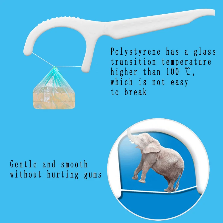 wholesale dental floss manufacture floss dental help to clean the dirt dental floss pick OEM