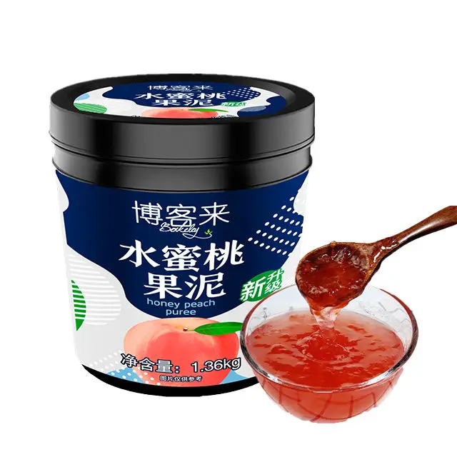 Wholesale Super Quality Food Private Label Premium Mix Fruit Liquid Jam Production Line