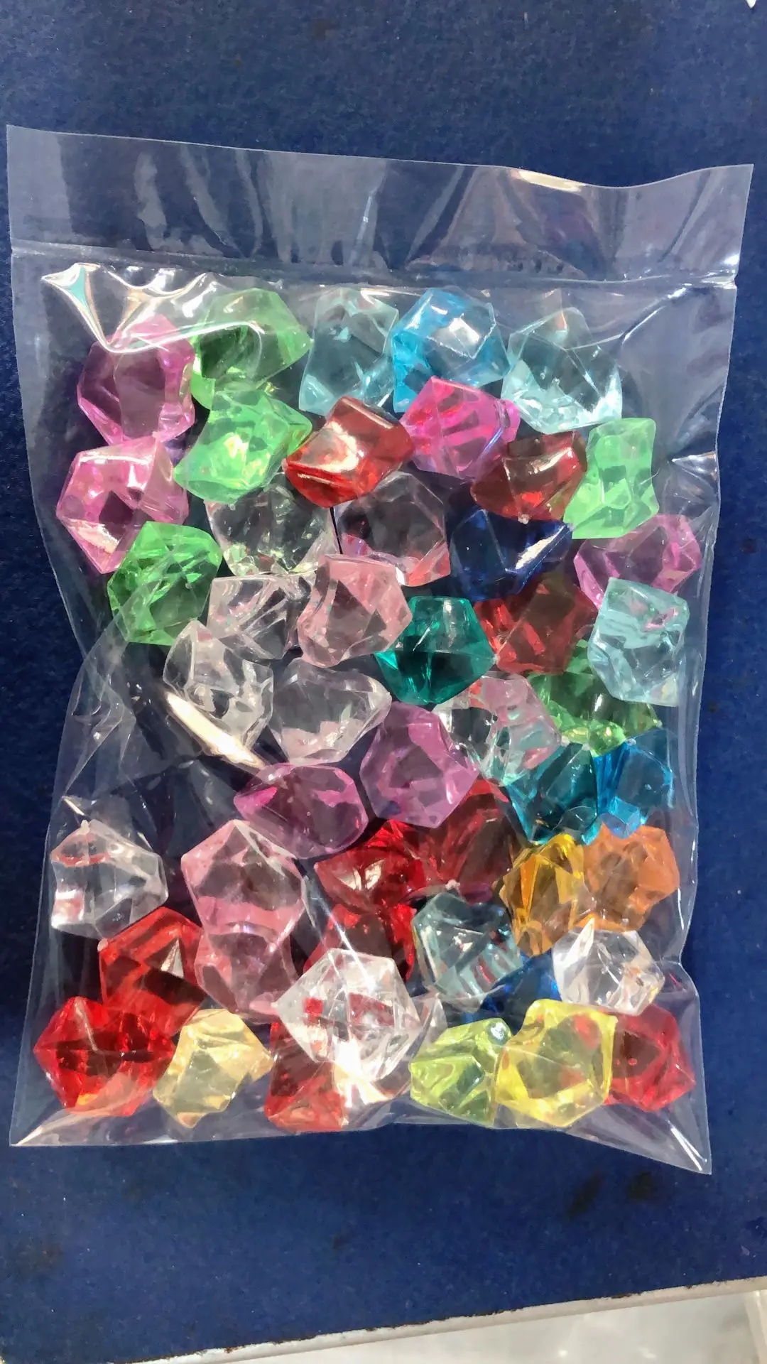 
S M L Size Translucent Acrylic Crystal Gemstone Ice Rock Craft For Party Vase Filler Decorative Stone Collection Home Garden 