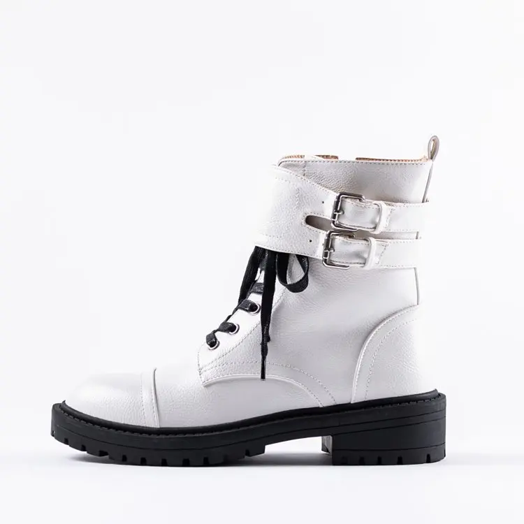 
wholesale shoes women fashion new casual boots rubber outsole Chunky Hiker Boot 