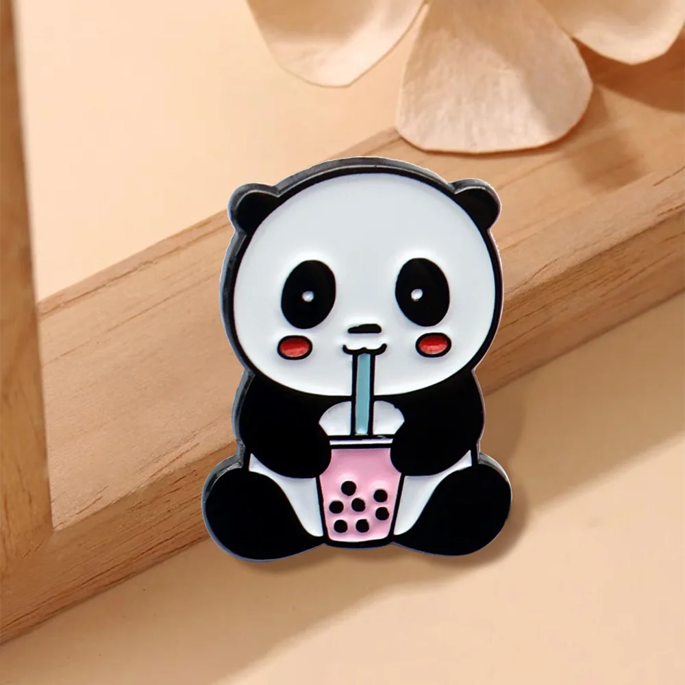 Custom Cute Animal Dinosaur Sloth Sheep Bear Pig Panda Cat Enamel Lapel Pin