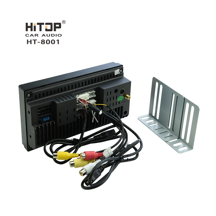  Универсальный автомобильный DVD-плеер K8 Android 8 1 2 ГБ + 32 Din стерео радио GPS 1024*600 HD 1080P сенсорный экран 7