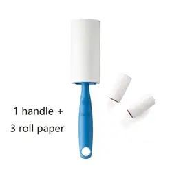 Sticky PP Silicone Dust Wiper Remover Cat Dog Clothes Tousle Remover Reusable Washable Lint Roller Bed Hair Cleaning Brush