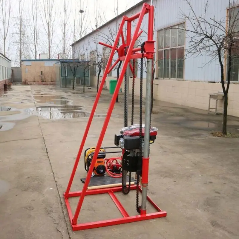 300 Meter Diesel Borehole Machines Drilling Rig Water Well