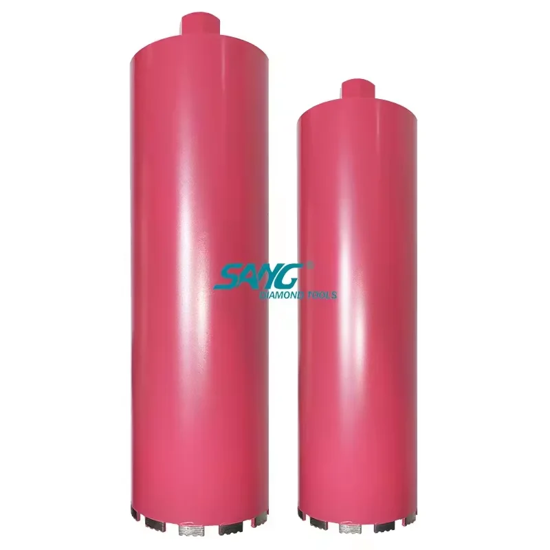 Drilling Concrete reinforced Concrete Concrete Laser Welded Diamond Core Drilling Bits Drilling Tools