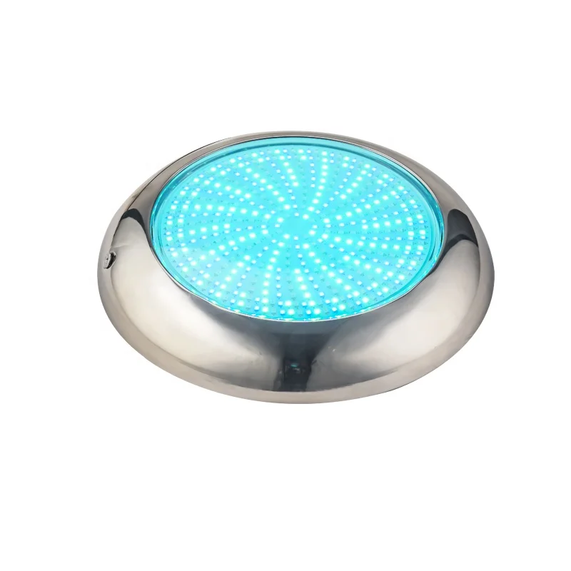 Водонепроницаемый светодиодный свет для бассейна 18 Вт IP68 подводный AC12V RGB пульт дистанционного управления из нержавеющей стали