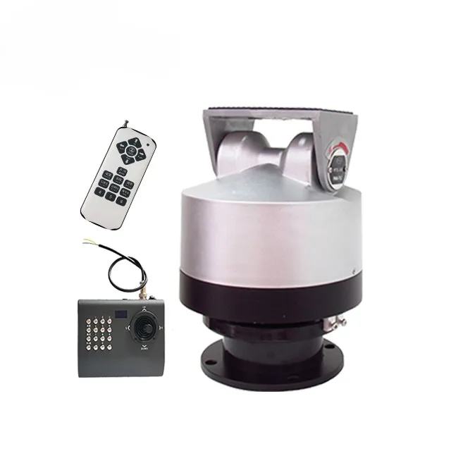 security PTZ outdoor DC12V RS485 joystick Auto rotation camera motorized pan tilt